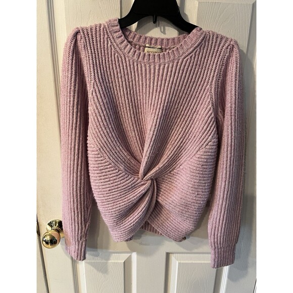 Scotch & Soda Sweater Girls Sz 16 Knotted Front Relaxed Fit Pullover Pink - Picture 7 of 8